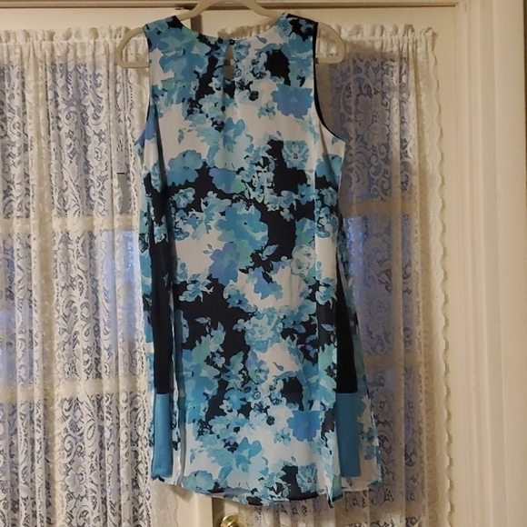 Kim Rogers Floral Kimono Style Dress Size Large - Picture 4 of 5